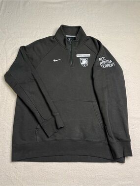 Nike USA Army Tropic Lightning Infantry 1/4 Zip Gray Pullover Sweatshirt Mens XL